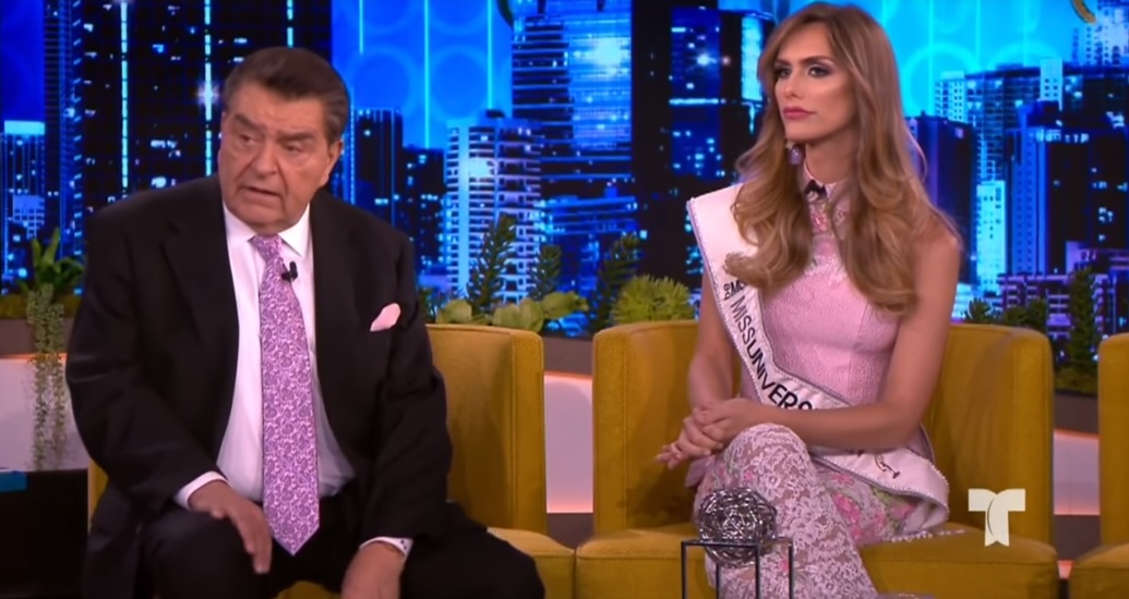 Acusan de “homofóbico” a Don Francisco por el antipático gesto que tuvo con Miss España