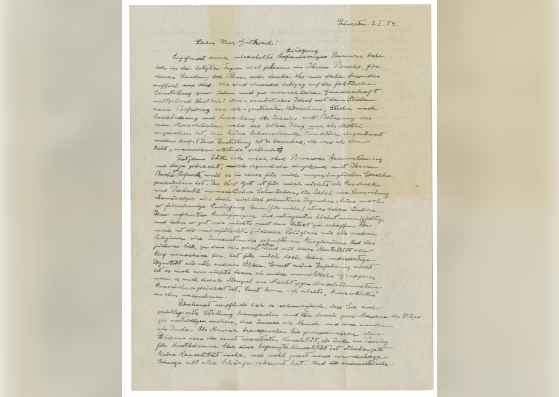 Subastarán la carta de Einstein sobre Dios en Nueva York