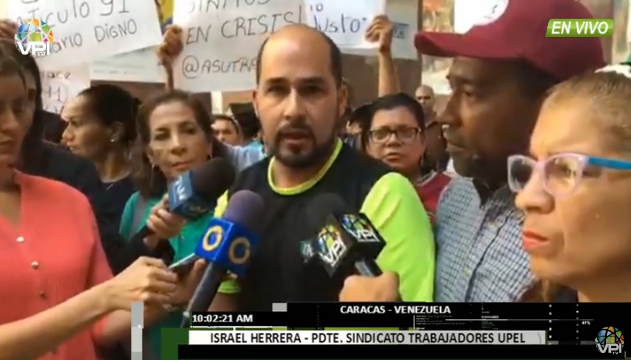 Trabajadores de la Upel se declaran en paro indefinido (video)