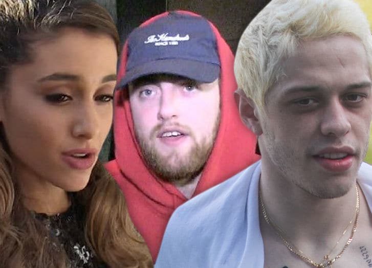 ¿Pete Davidson le envió fotos de Ariana Grande desnuda a Mac Miller?