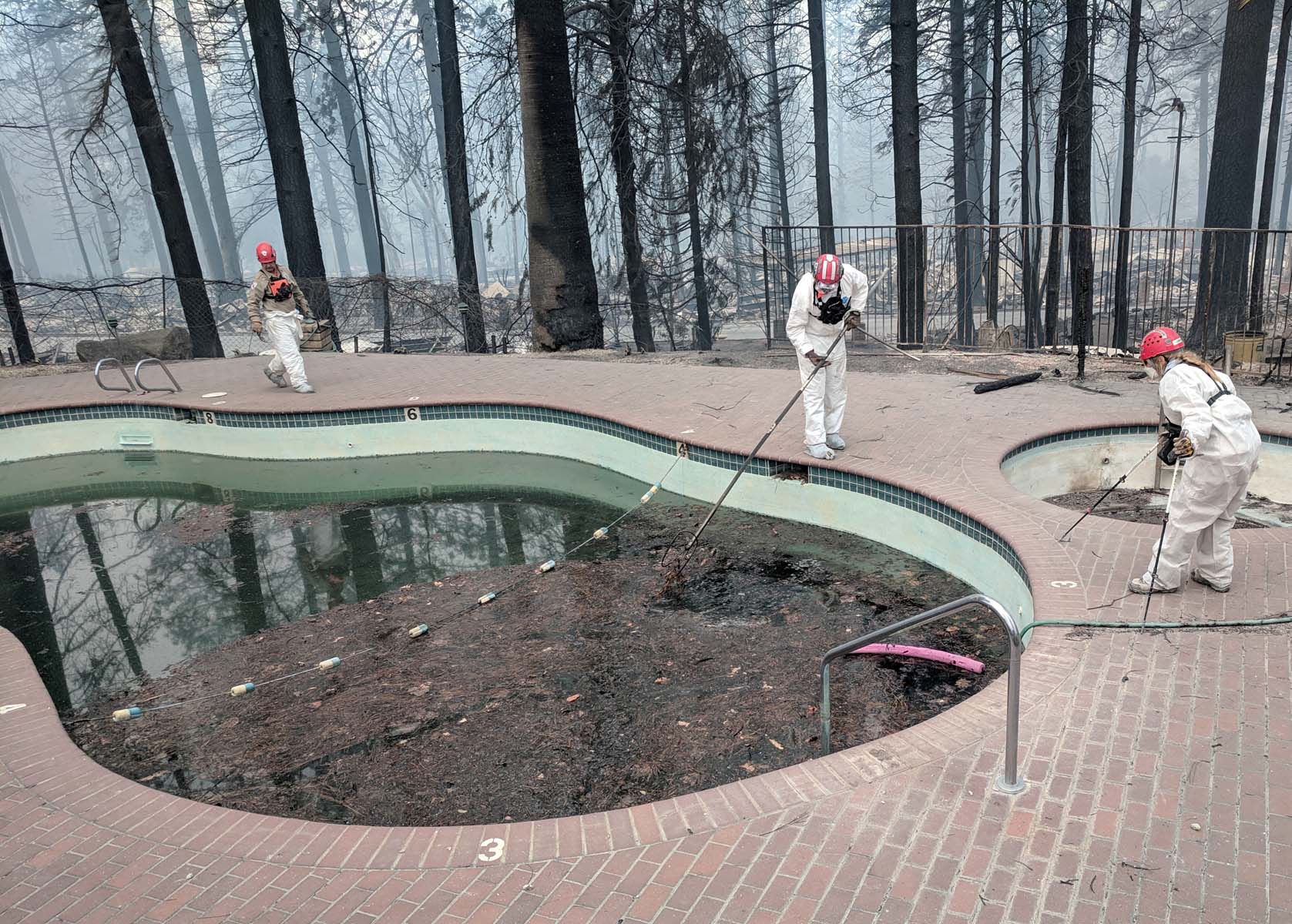 La Guardia Nacional estadounidense ayudará a buscar restos de víctimas de incendio forestal más letal de California