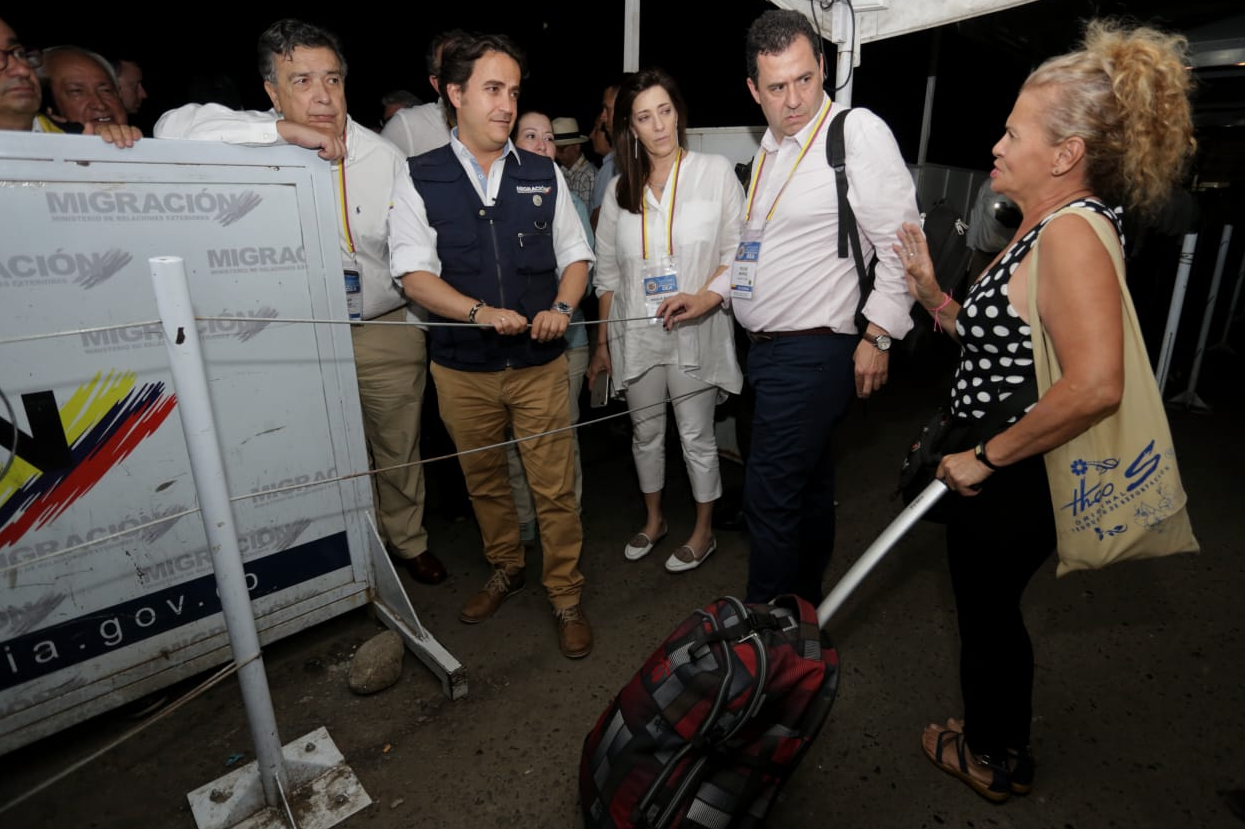 Comisión de la OEA constató la crisis migratoria en el puente Simón Bolívar (+Fotos)