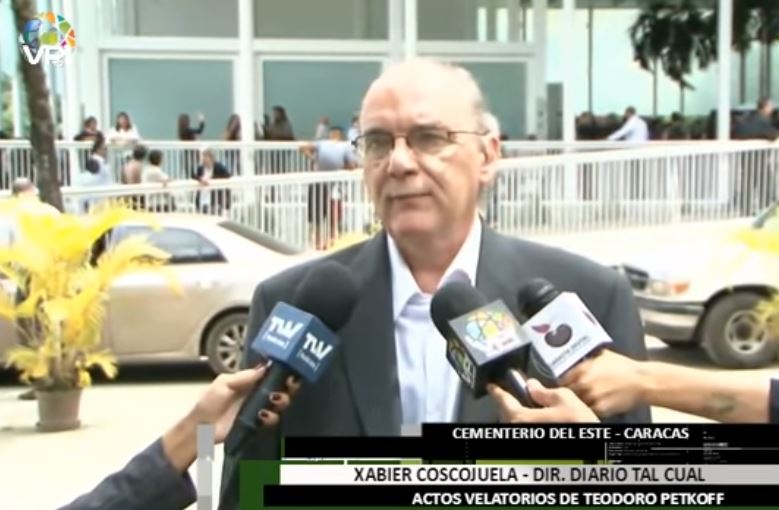 Director del diario Tal Cual: Seguiremos con la misma línea editorial en honor a Teodoro Petkoff (Video)