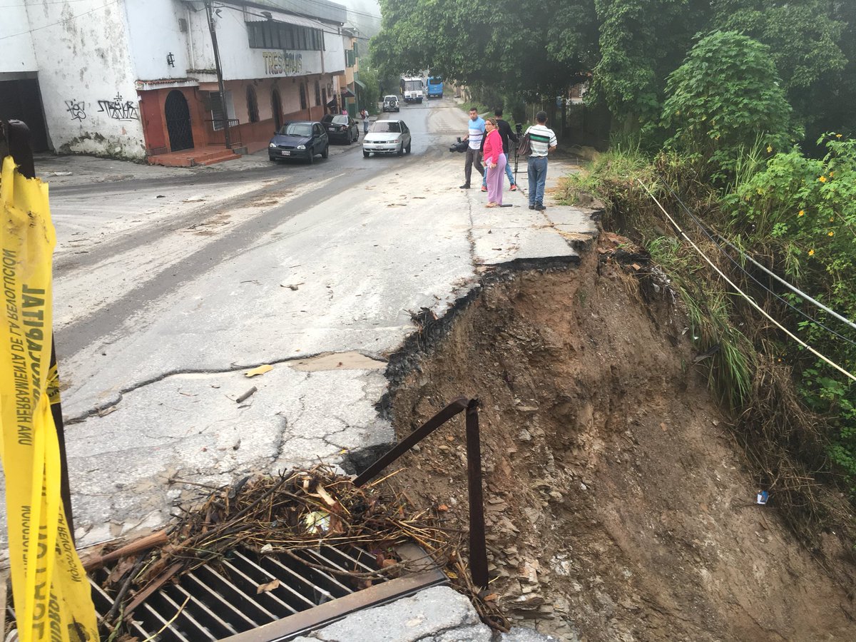 Falla de borde podría dejar incomunicados a vecinos de El Gavilán