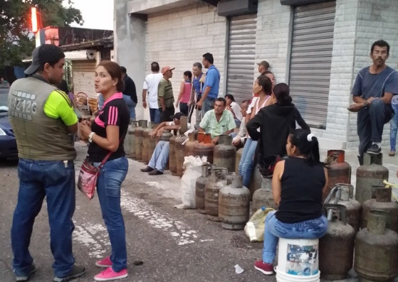 Continúan las protesta por falta de gas en Táchira #4Nov (fotos)