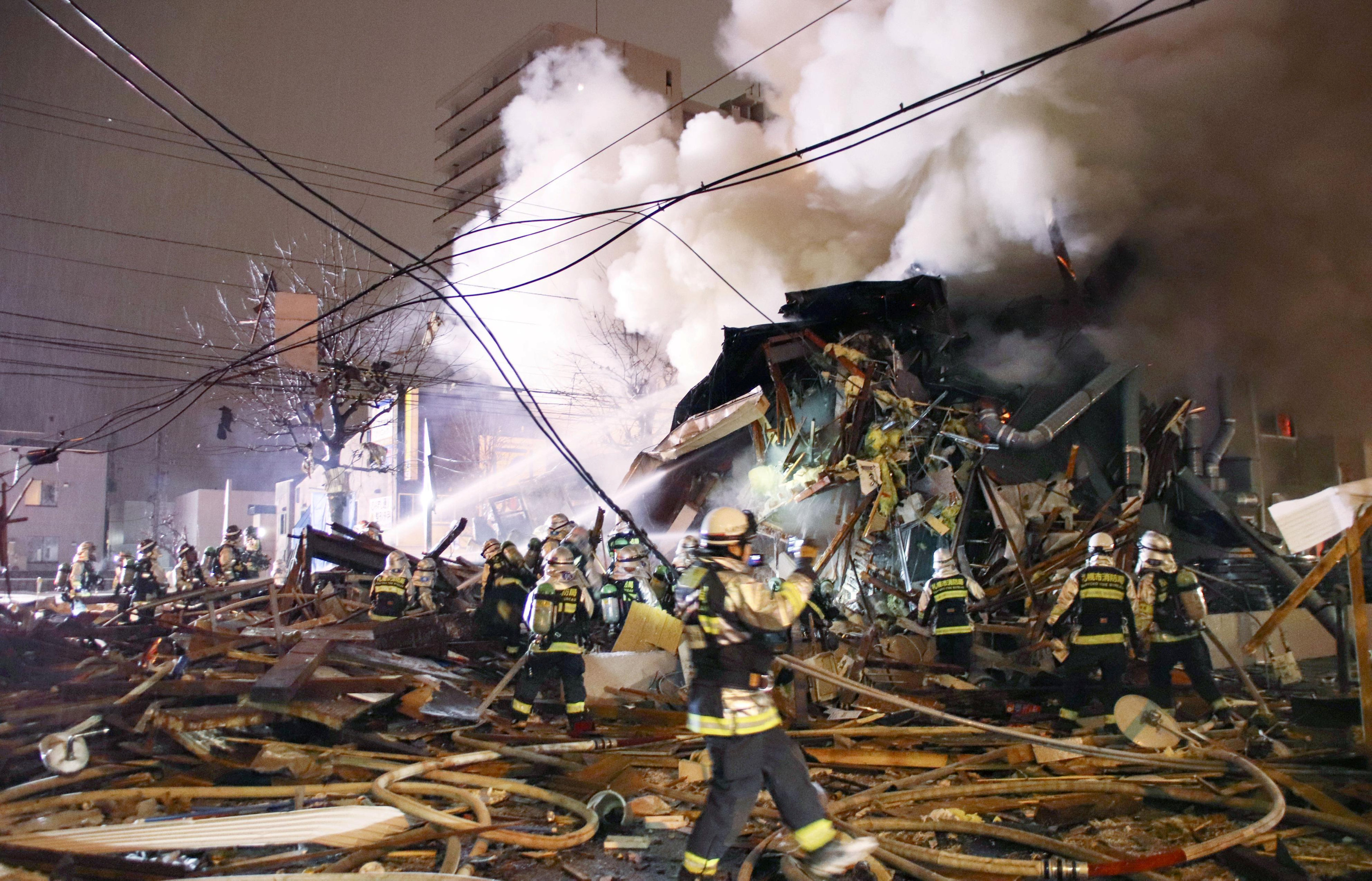 Al menos 40 heridos en explosión en un restaurante de la ciudad japonesa de Sapporo (Fotos)