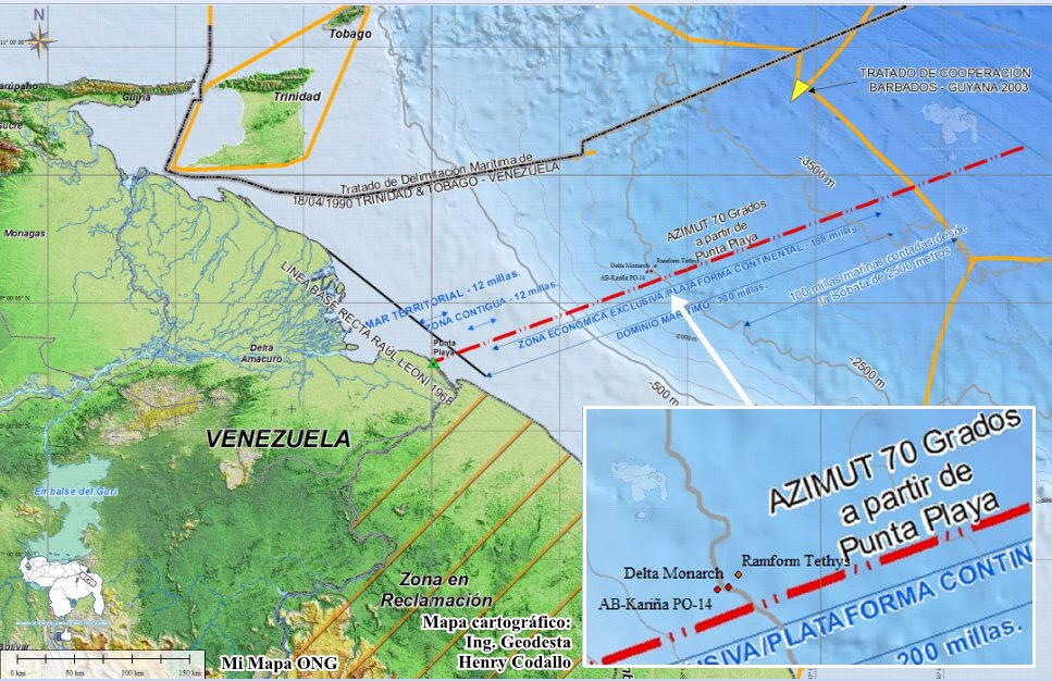 Comunicado de la ONG Mi Mapa de Venezuela incluye nuestro Esequibo