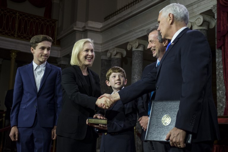 La senadora demócrata Gillibrand prepara su posible candidatura presidencial