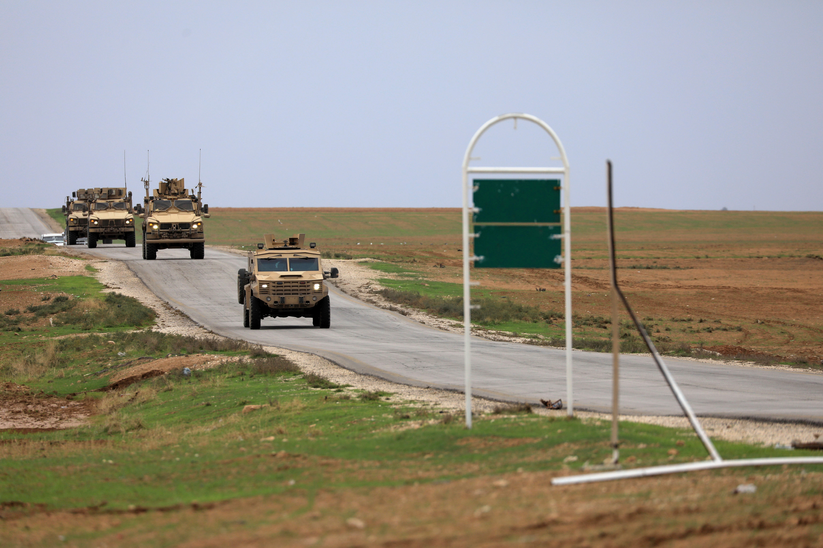 Comienza la retirada de las tropas estadounidenses de Siria