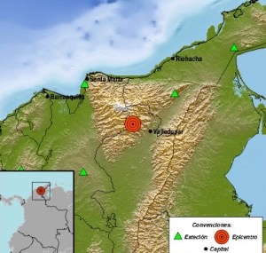 Un sismo de 4,5 sacude el noreste de Colombia