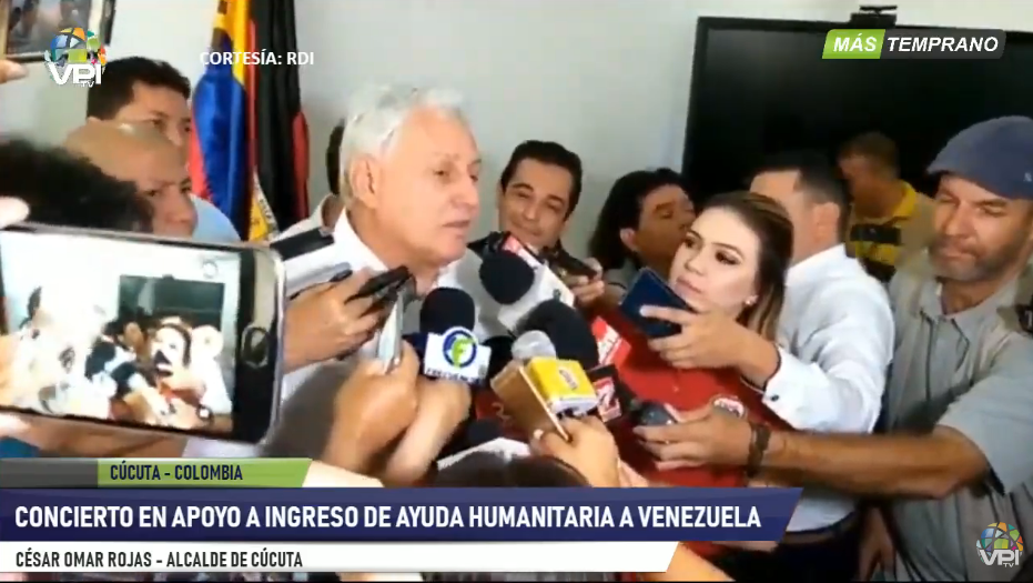 Alcalde de Cúcuta a asistentes a concierto del #22Feb: No traigan vehículos, niños o mascotas