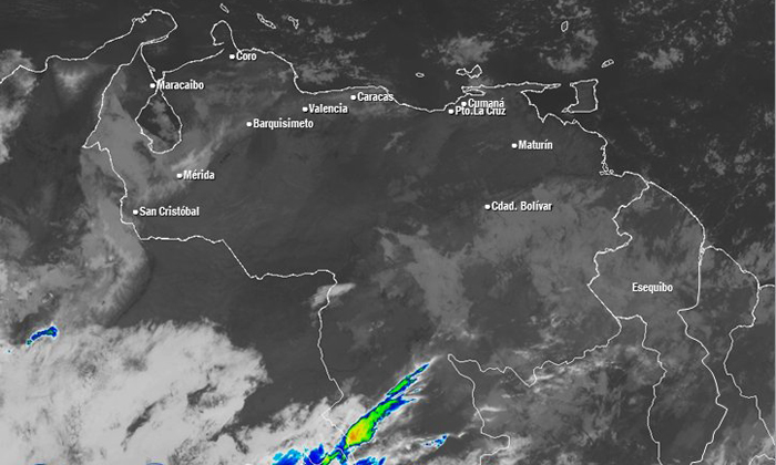 El estado del tiempo en Venezuela este lunes #11Feb, según Inameh