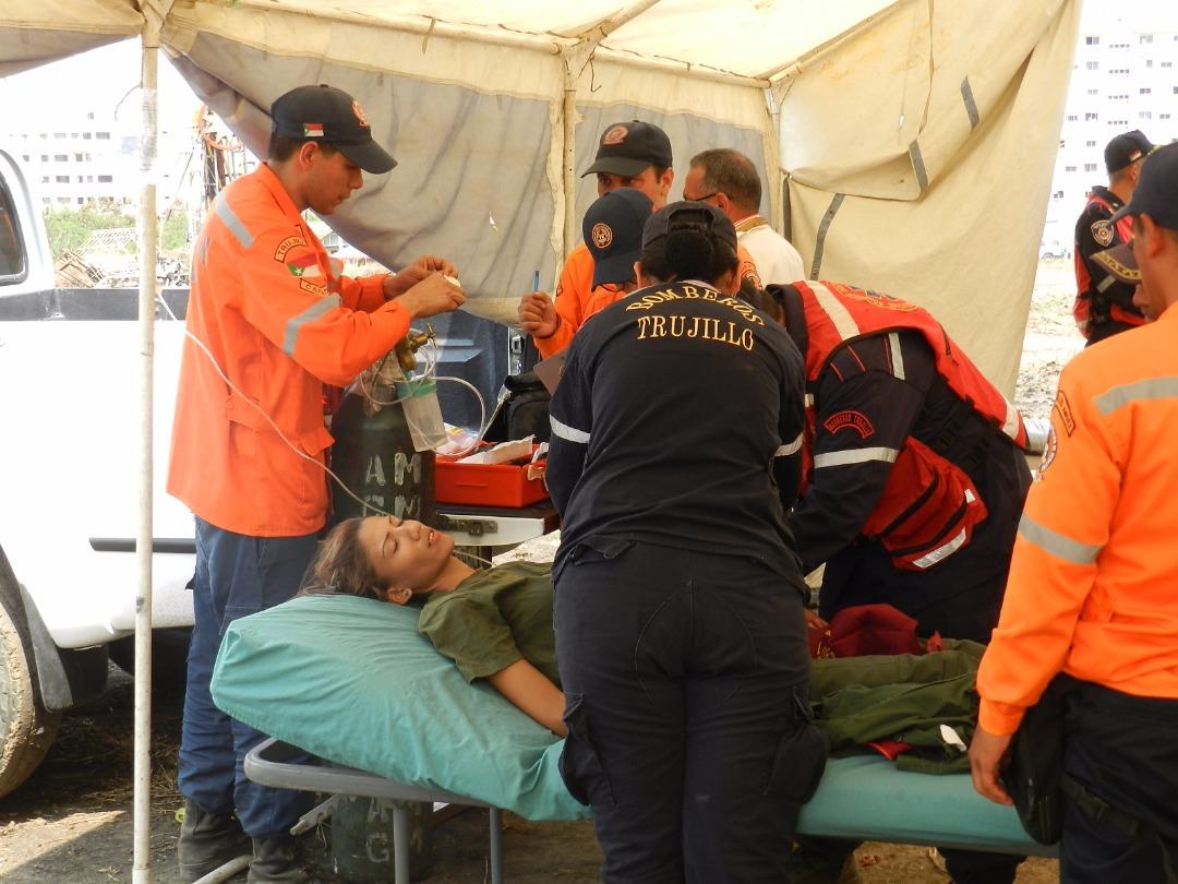 Militares y milicianos se descompensaron durante los actos de 4F en Trujillo (FOTOS)