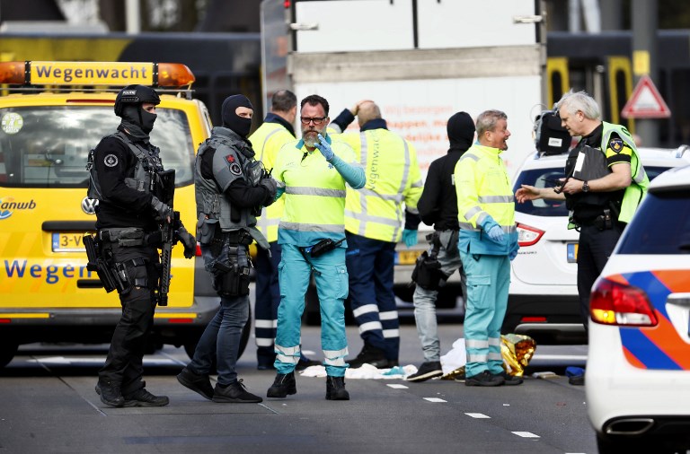 Varios heridos en un tiroteo en la ciudad holandesa de Utrecht