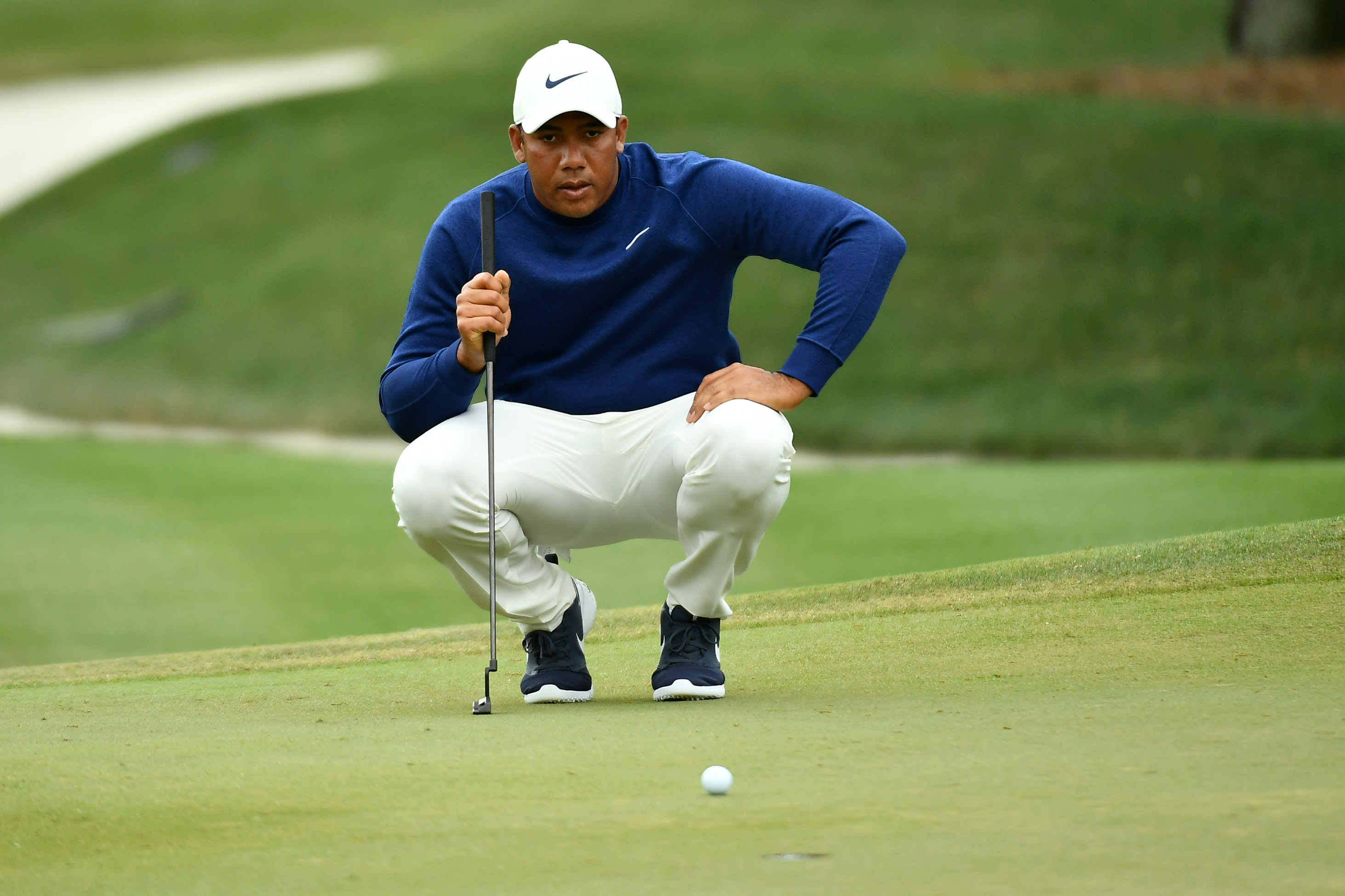 El espectacular tiro del venezolano Jhonattan Vegas durante el torneo The Players (VIDEO)