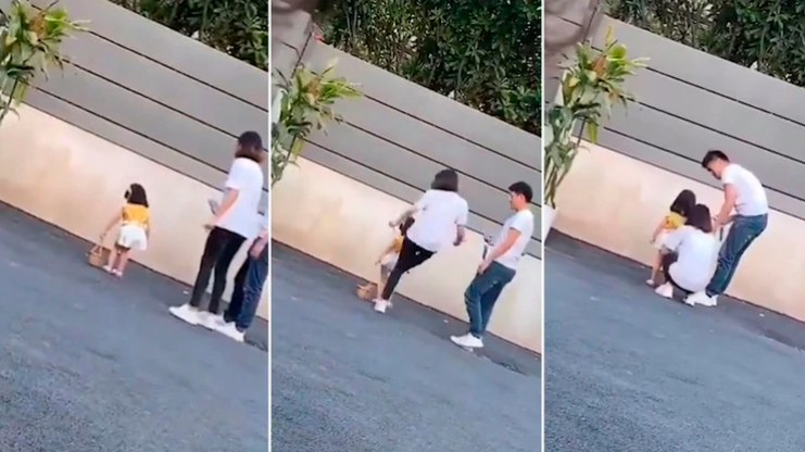 VIRAL: Mujer golpeó a su hija por no posar bien en una sesión de fotos (+Imágenes)