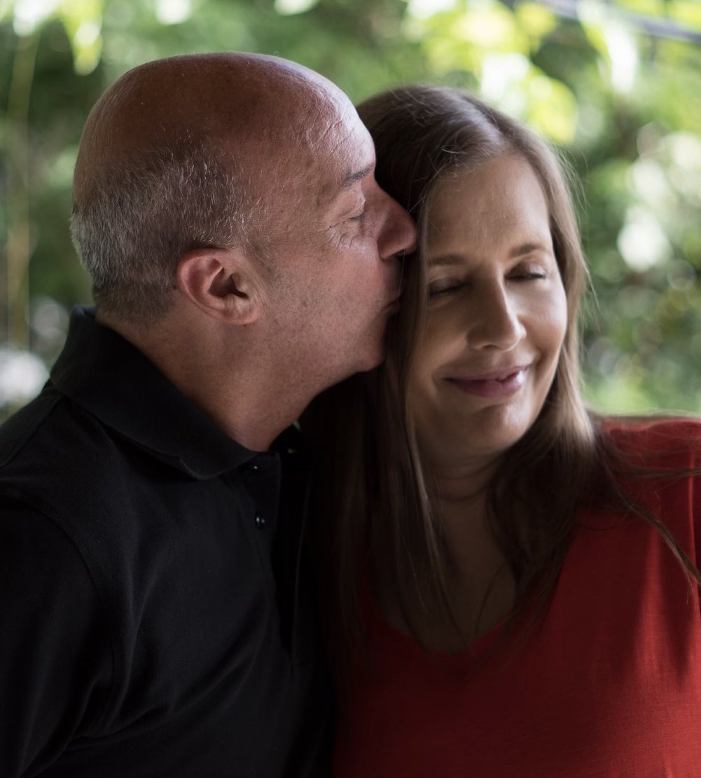 La tierna foto de Bony Pertiñez junto a su esposo Iván Simonovis