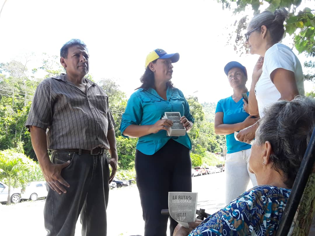 Vente Mérida continuó su gira por el eje del Mocotíes durante el fin de semana