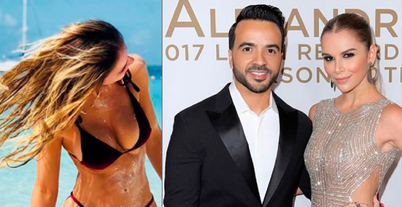 ¡DIOSA! Esposa de Luis Fonsi mostró su cuerpazo en sus vacaciones a Barbados