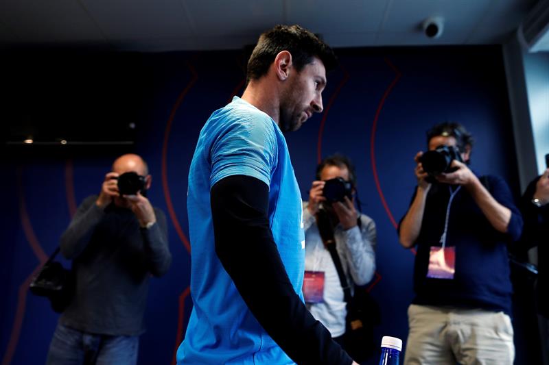 Messi se entrena con Argentina por primera vez con miras a la Copa América