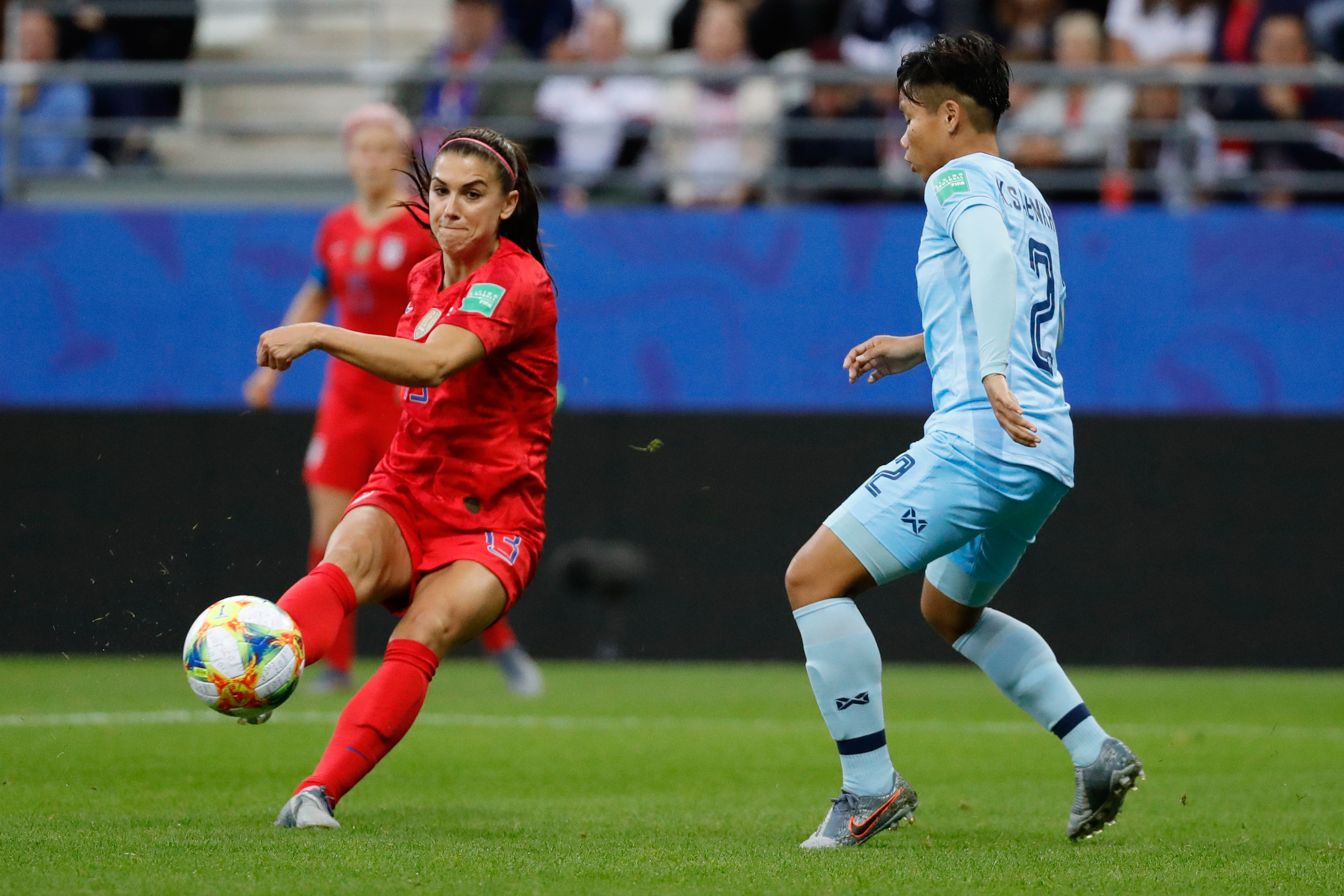 Alex Morgan deleitó en la paliza histórica de EEUU en el Mundial Femenino (Video)