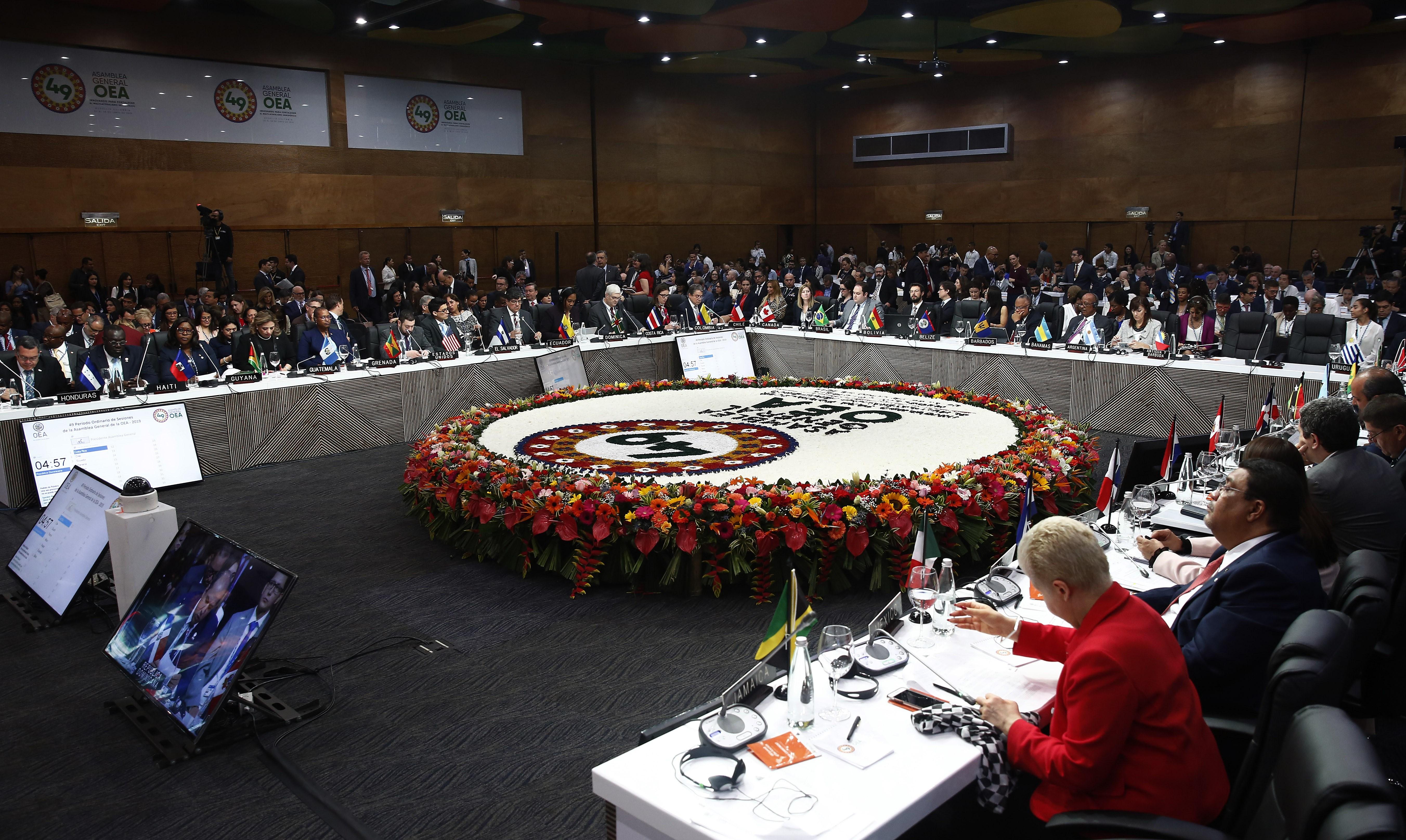 La crisis venezolana calienta el debate y divide la Asamblea de la OEA