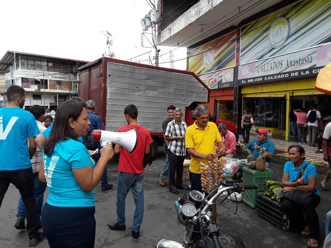 Vente Mérida recorrió El Vigía y Tucaní en gira por la panamericana