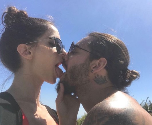 ¿Embarazo en puerta? Novia de Maluma felicita al cantante por el Día del Padre