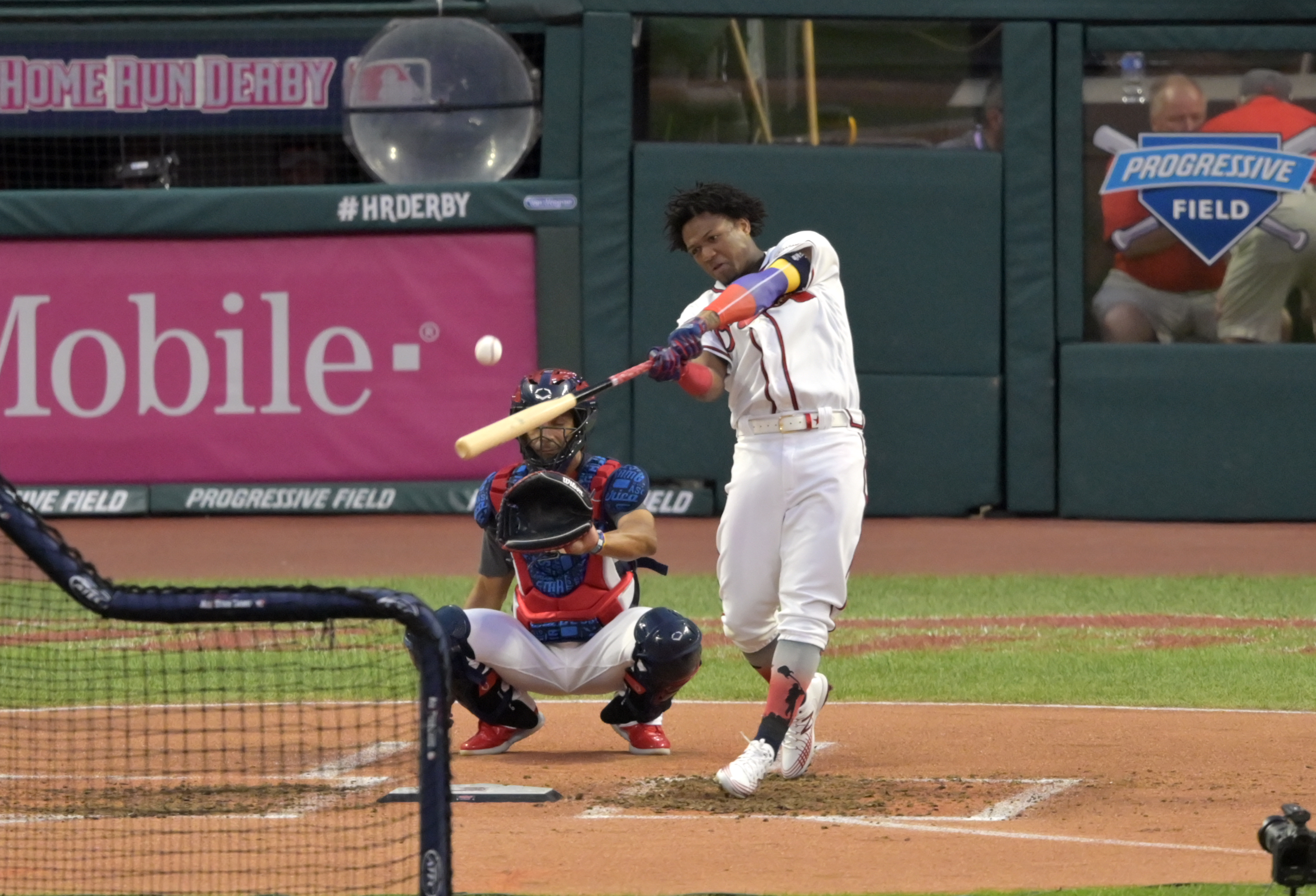 Ronald Acuña Jr. destacó en el Derby de Jonrones de Grandes Ligas (VIDEOS)