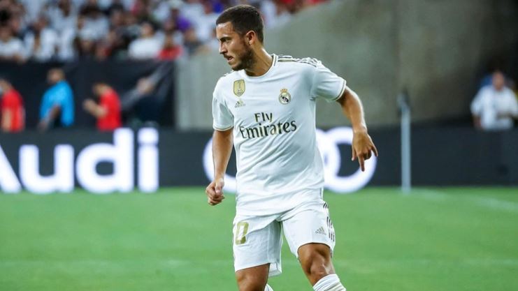 ¿Está gordo? Cuestionan el estado físico de Hazard tras su debut con el Real Madrid (Fotos)