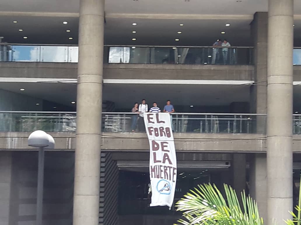 Juventud venezolana rechaza realización del Foro de Sao Paulo en Caracas