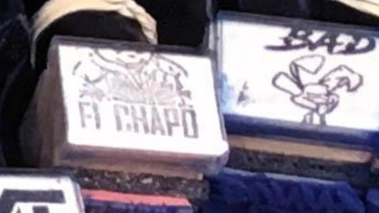 Golpe al narcotráfico: Decomisaron un cargamento de droga con la marca de “El Chapo” Guzmán