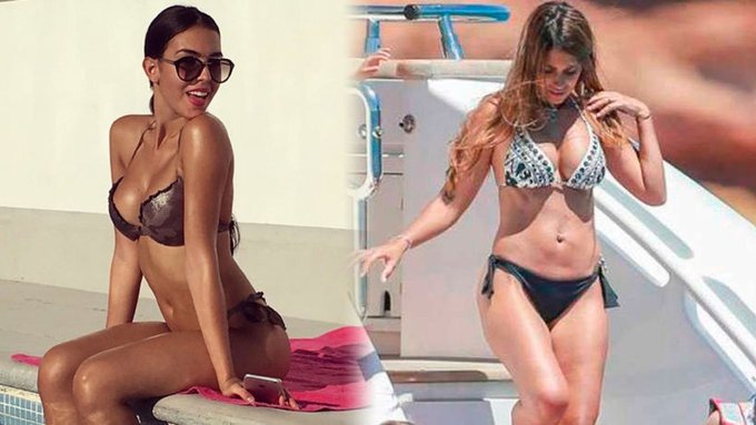 Georgina vs Antonella: Las mamasitas de CR7 y Messi se enfrentan… ¡EN BIKINI! (UFFF)