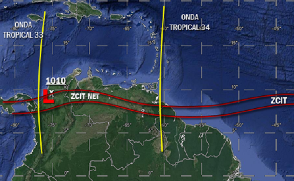 El estado del tiempo en Venezuela este domingo #11Ago, según el Inameh