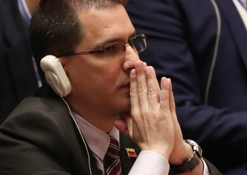 Arreaza se fue con su cuento a Naciones Unidas y pidió que cese el bloqueo financiero a Venezuela