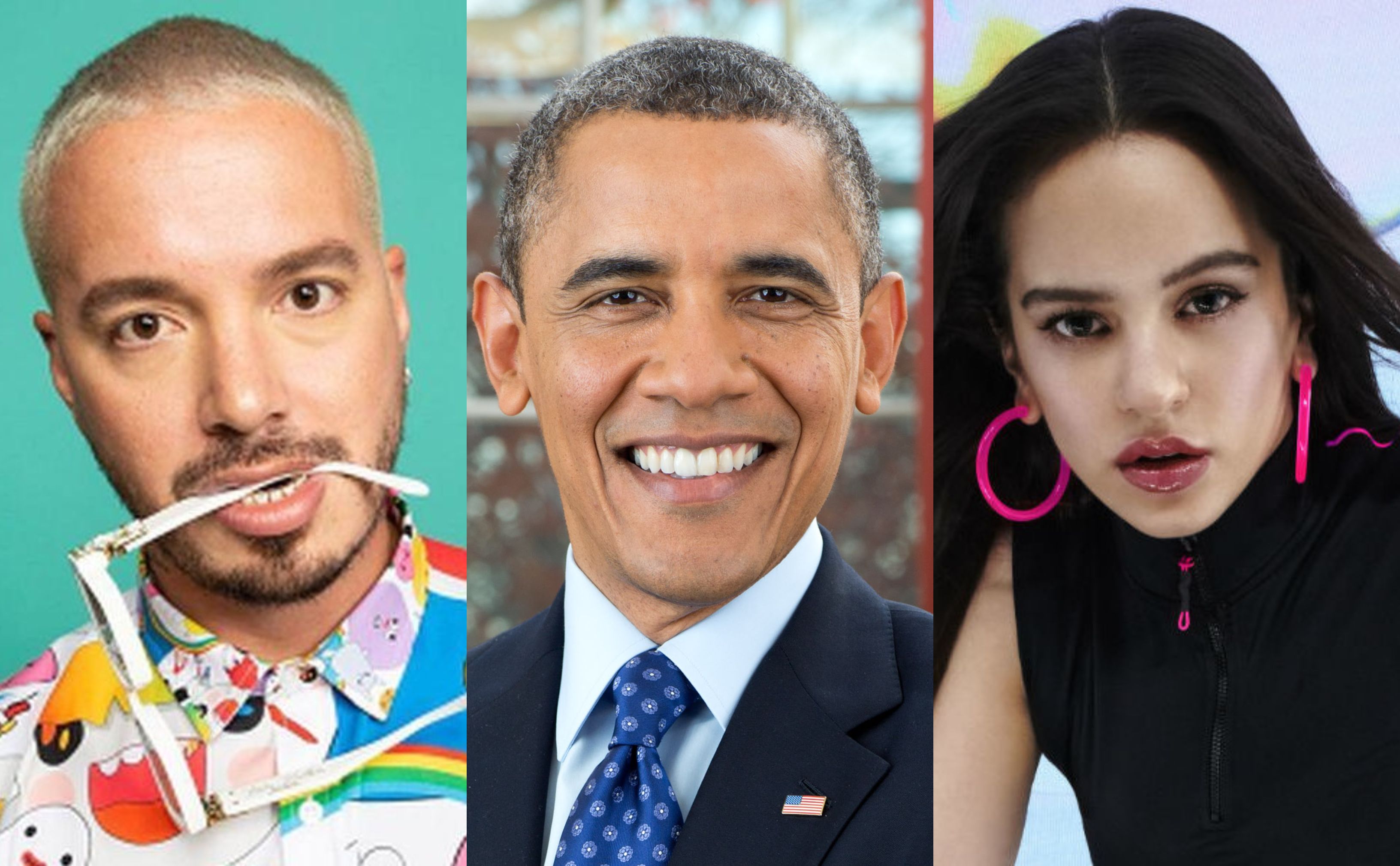 Obama incluyó a Rosalía y J Balvin entre los artistas que recomienda escuchar
