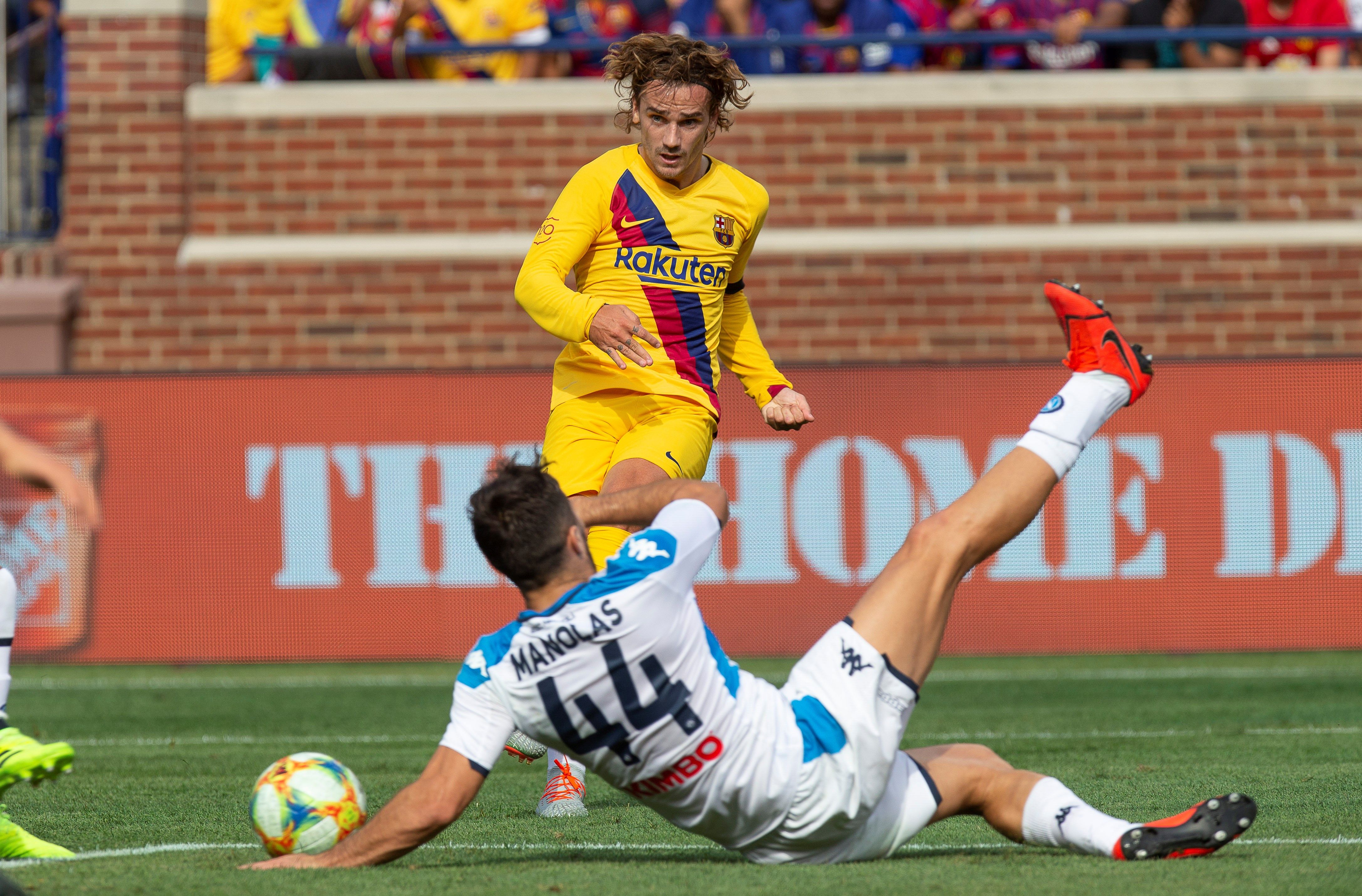 Griezmann ya golea con el Barcelona