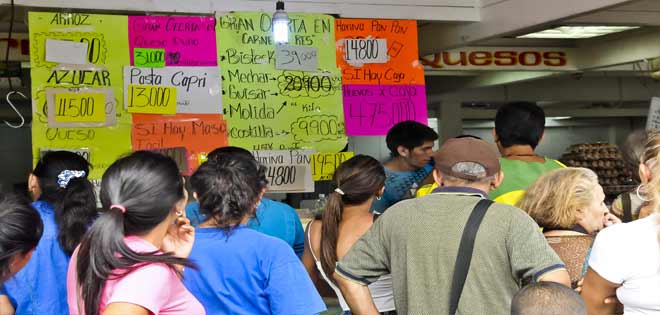 Comida de calidad no llega a la mesa de los venezolanos