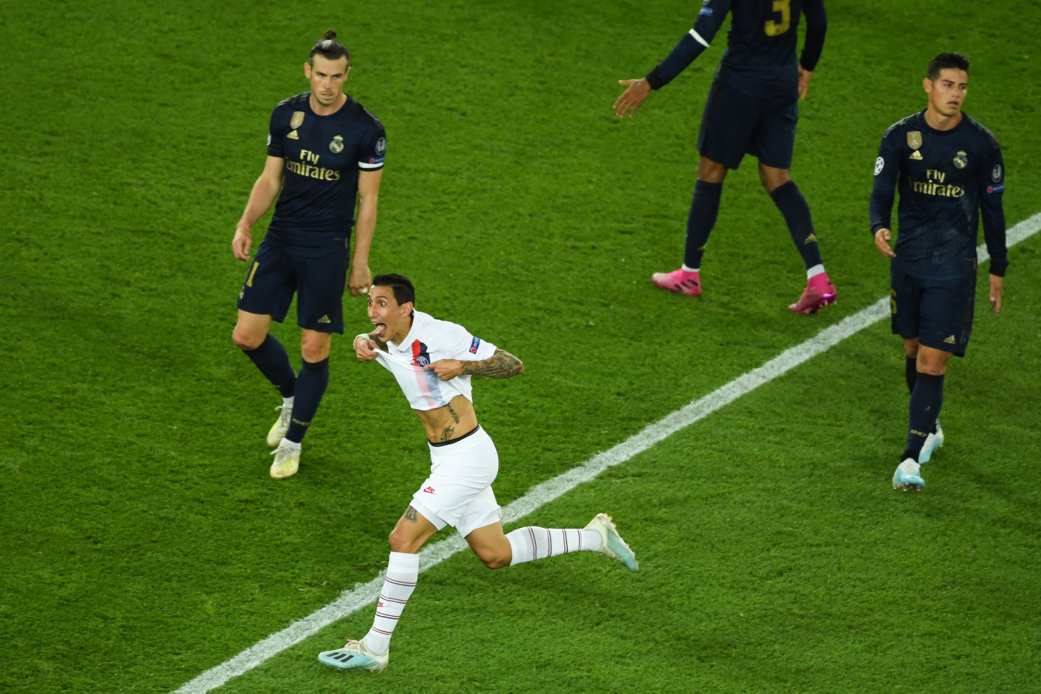 PSG montó una fiesta “merengue” ante un Real Madrid de “cristal” en la Champions League