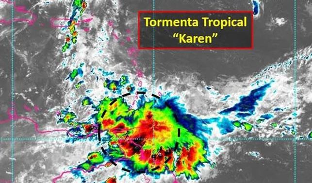 Tormenta tropical Karen obliga a desviar vuelos en Venezuela