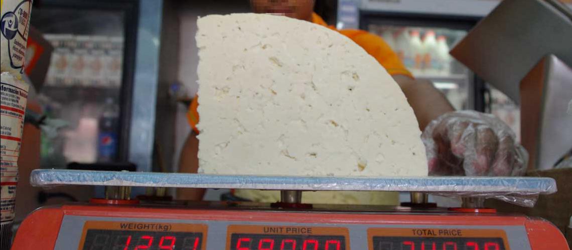 El precio del queso se duplica cada mes en Lara