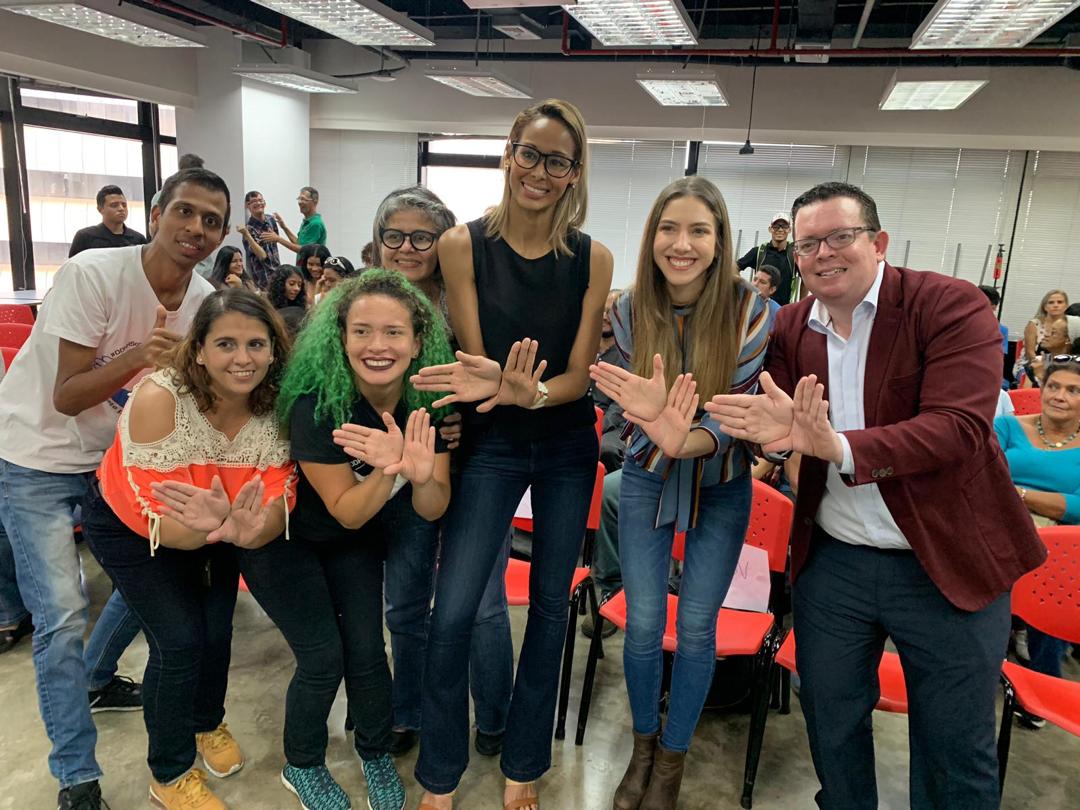 Fabiana Rosales compartió con integrantes de Consorven y la Fundación Vanessa Peretti (Fotos)