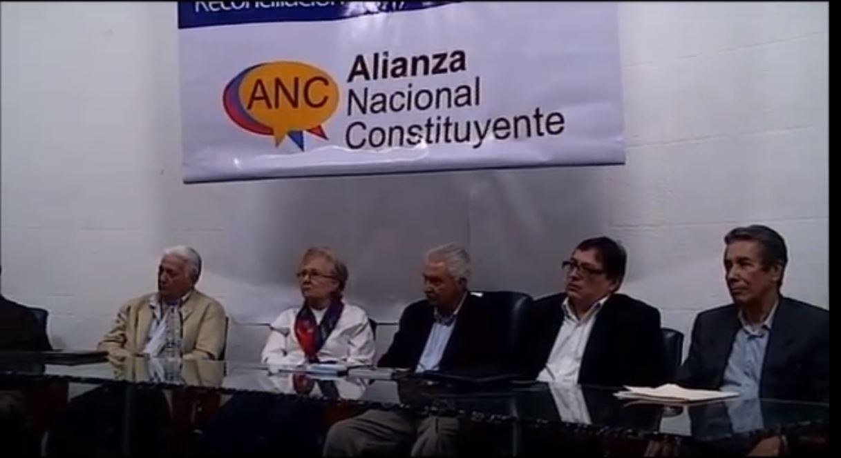 Anco rechaza acuerdos con el régimen y propone gran consulta popular plebiscitaria