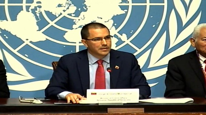 “Conclusiones del Informe Bachelet no corresponde a la realidad venezolanza”: La desfachatez de Jorge Arreaza en la ONU