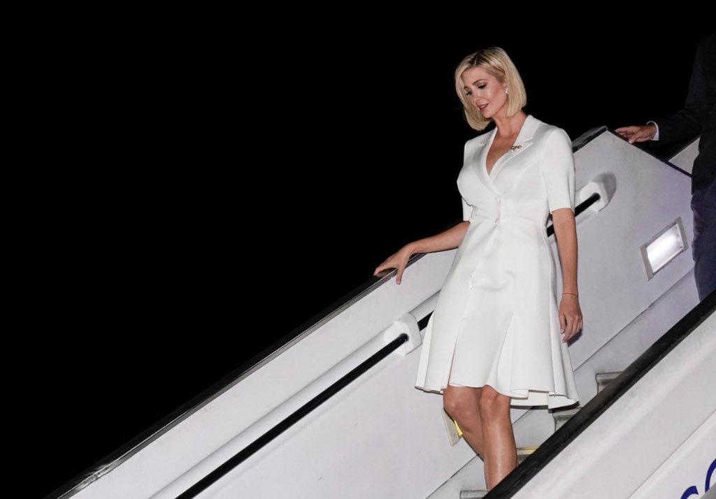 Ivanka Trump fue recibida en Colombia por Marta Lucía Ramírez (Fotos)