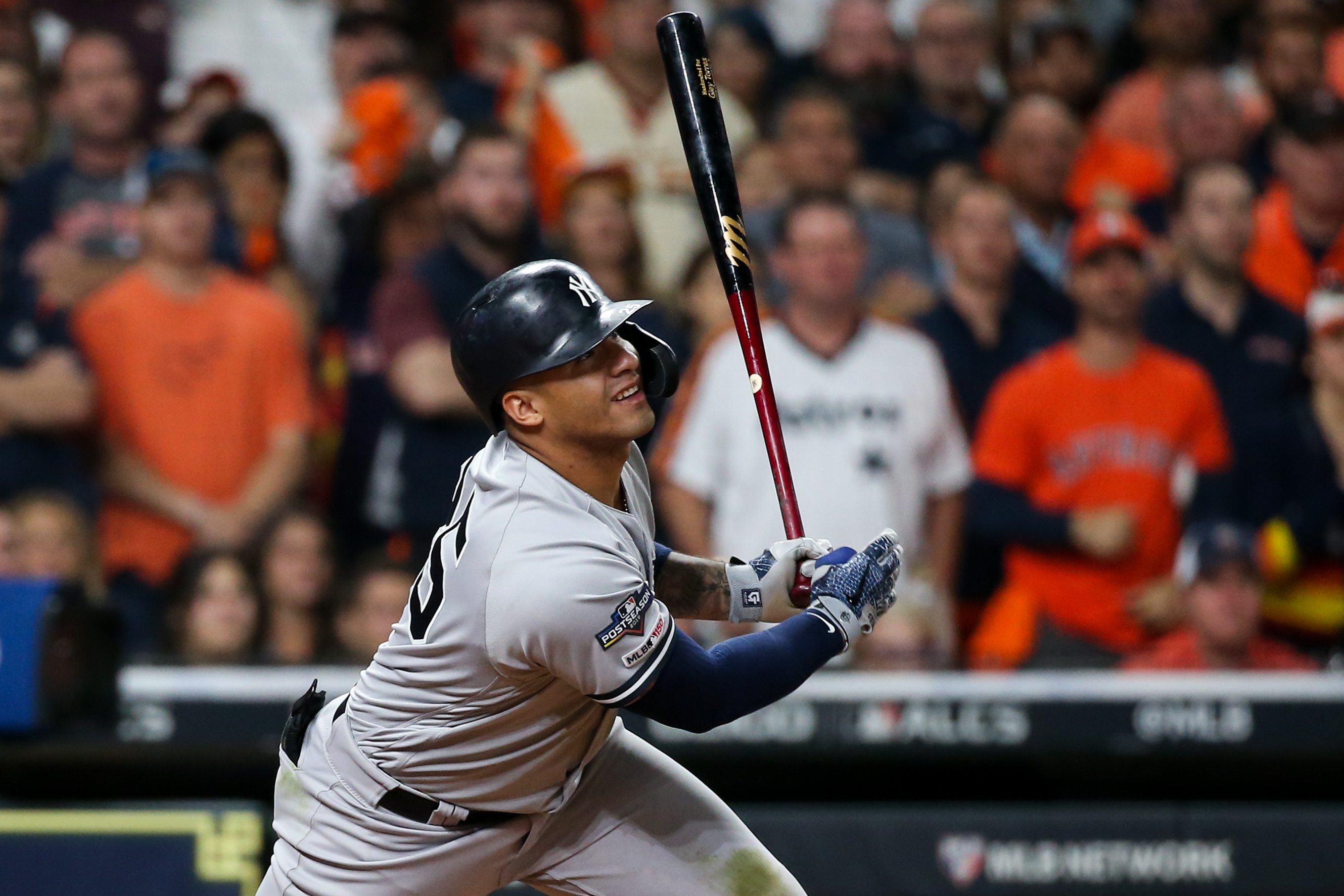 Yankees propinaron nueve arepas a los Astros en juego protagonizado por Gleyber Torres