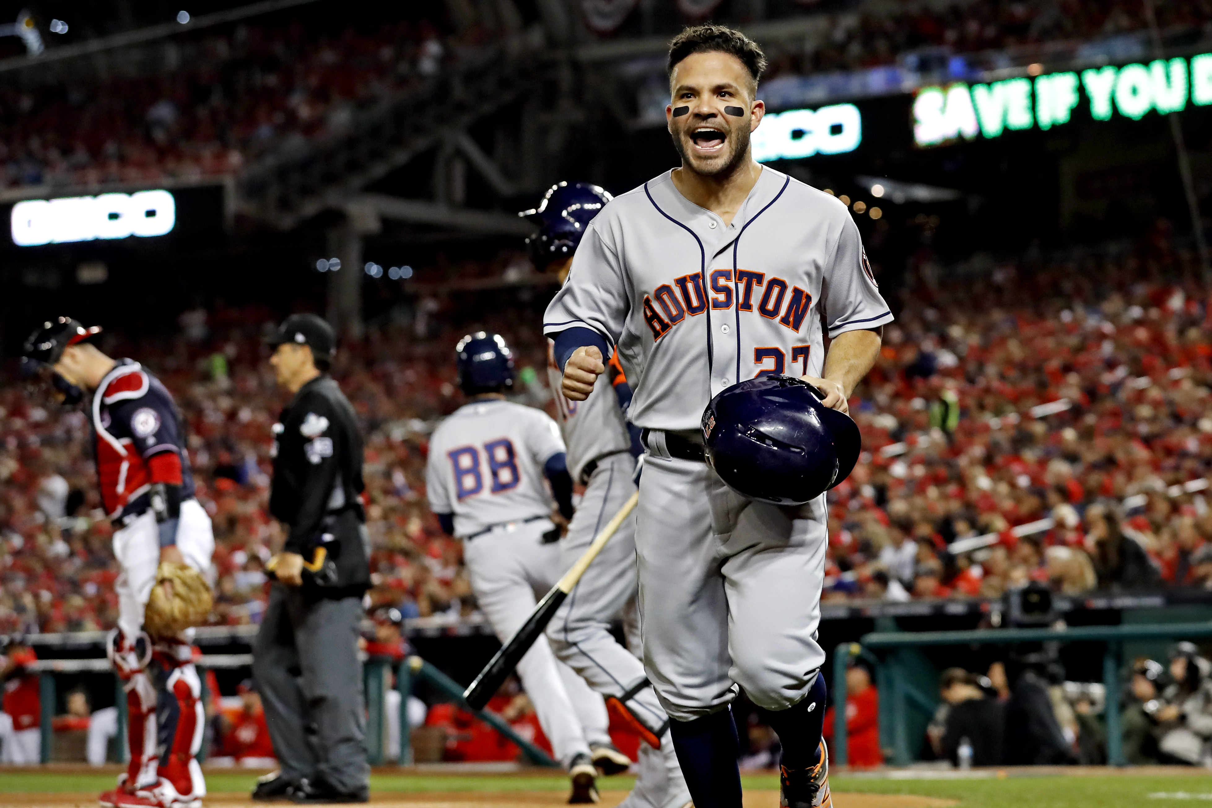 Así celebró José Altuve el anuncio de su segunda hija (Video)