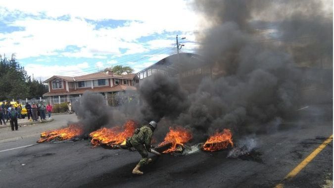 ALnavío: ¿Será posible un efecto contagio en Venezuela de las protestas de Ecuador y Chile?