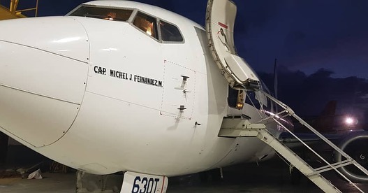 Estelar bautizó Boeing “Cap. Michel Fernández” en honor al hijo de alcalde de Los Salías asesinado en Charallave (Fotos y video)