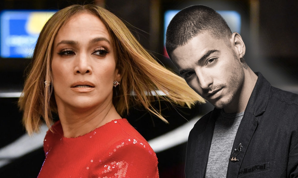 ¡SE PASÓ! Maluma le falta el respeto a JLo en pleno escenario (Video)